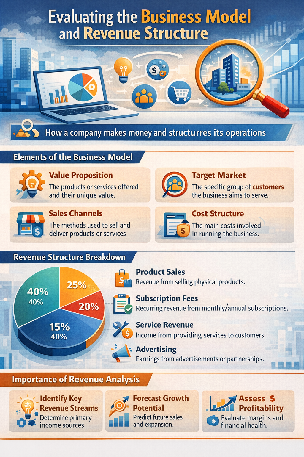 Evaluating the Business Model and Revenue Structure Evaluating the Business Model and Revenue Structure