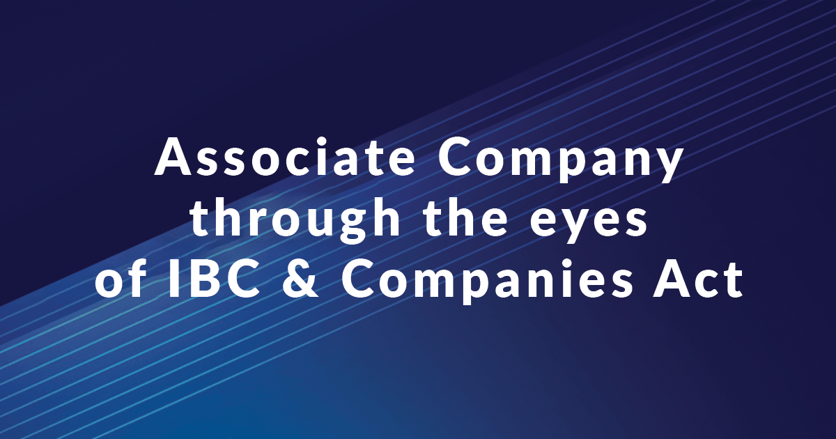 Associate Company through the eyes of IBC & Companies Act