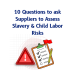 slavery child labour risk