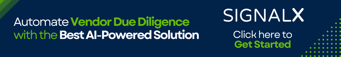 vendor due diligence vendor due diligence