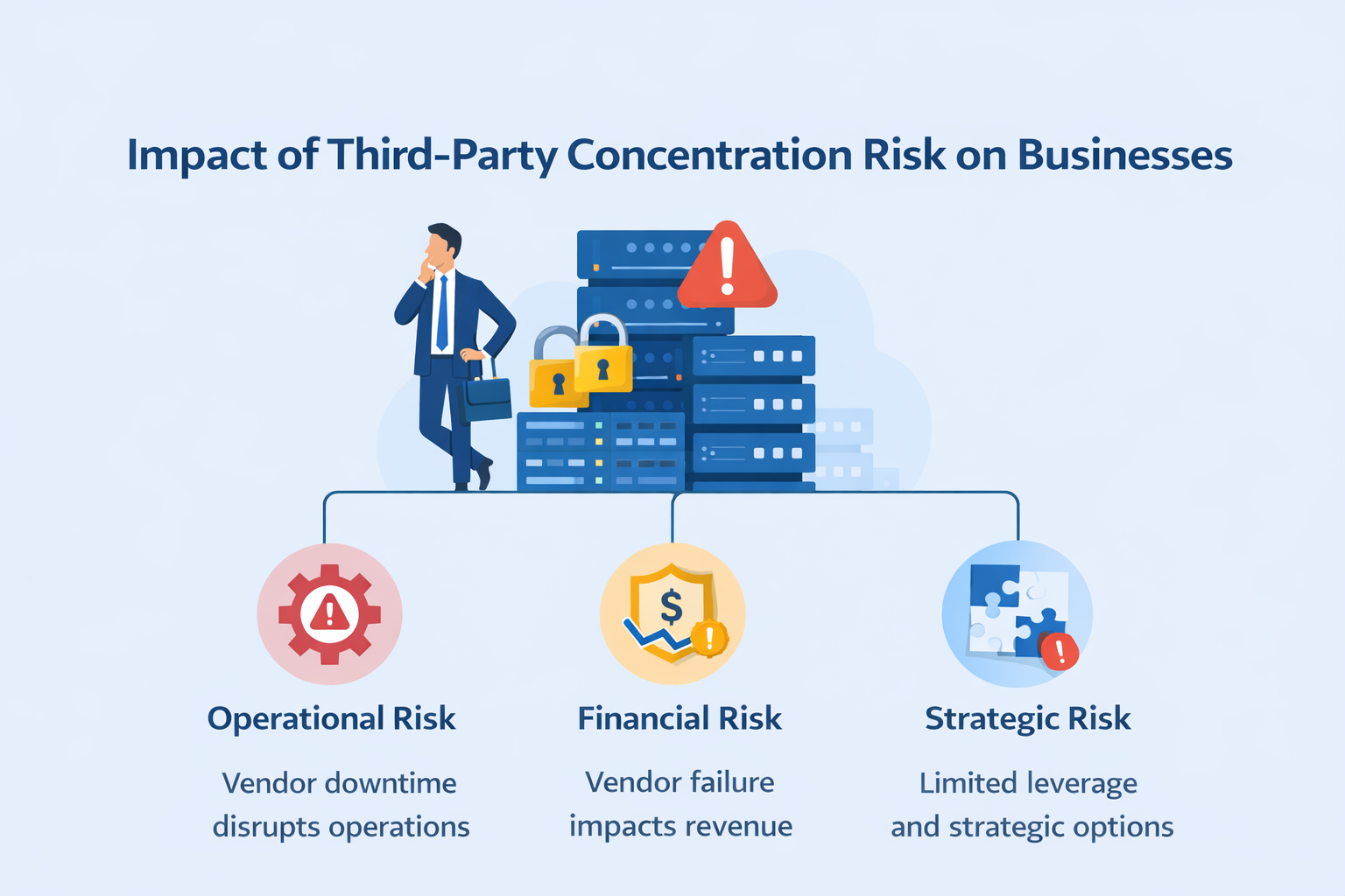 Impact of third party Concentration Risk on Businesses