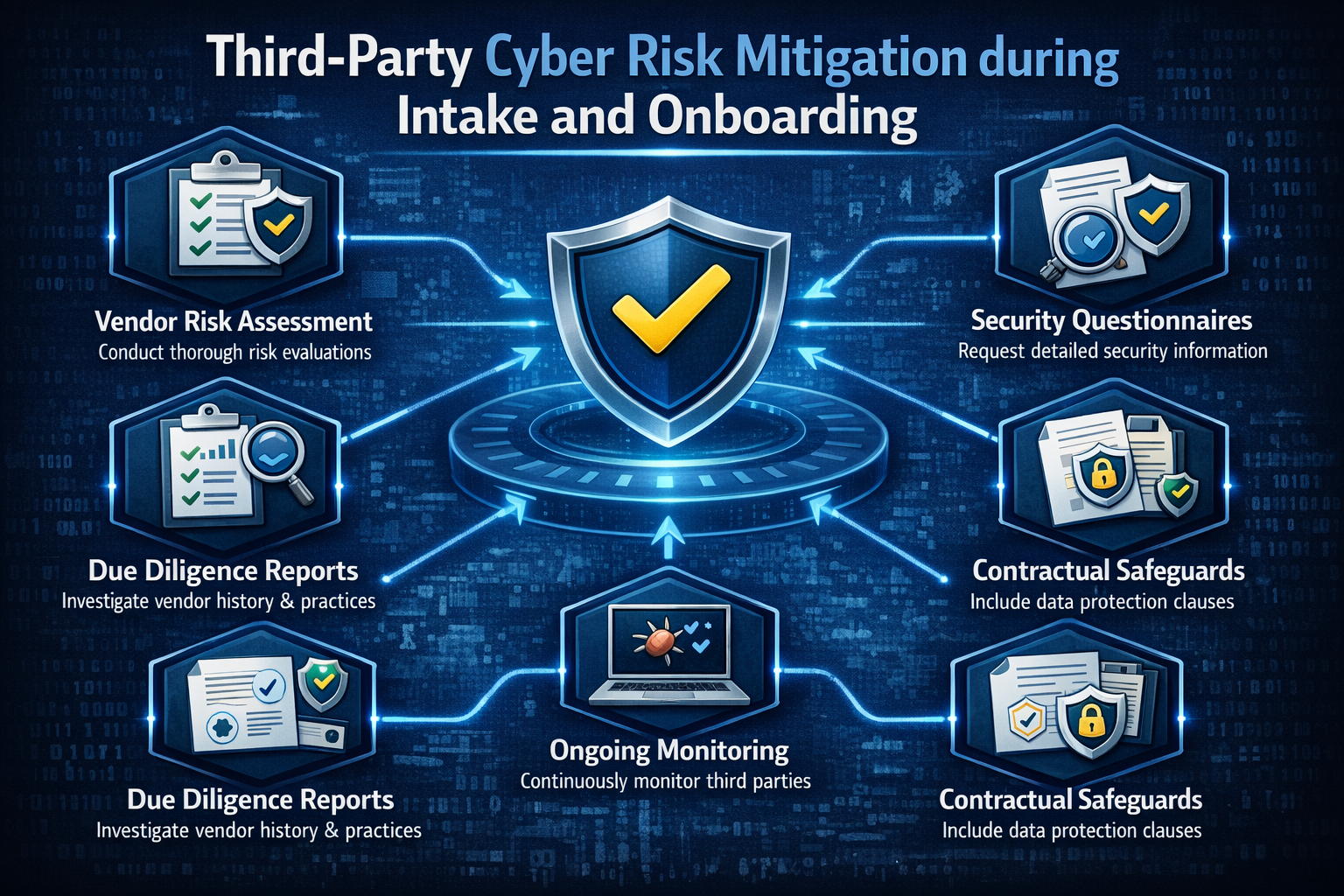 Third-Party Cyber Risk Mitigation during Intake and Onboarding