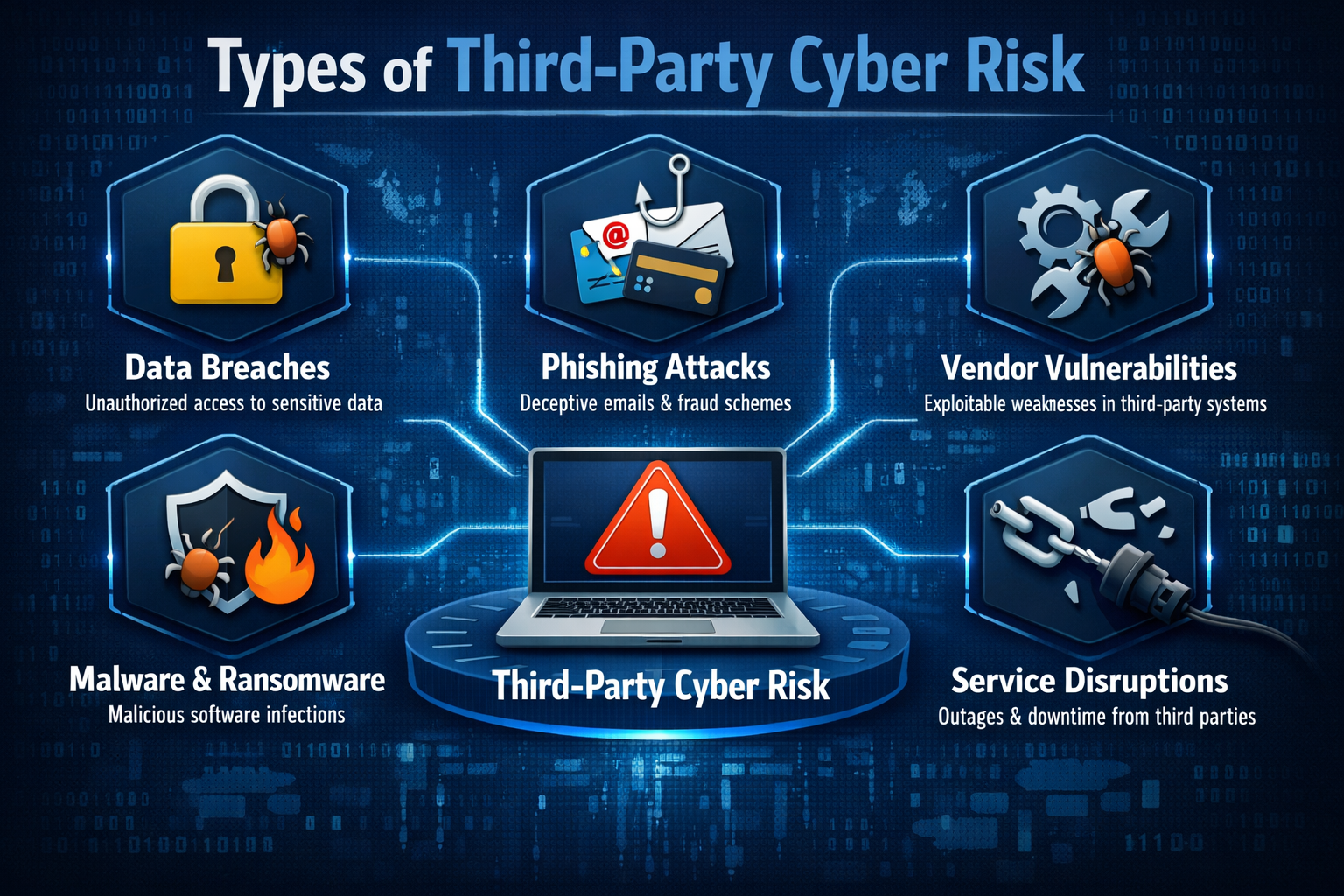 Types of Third-party Cyber Risk