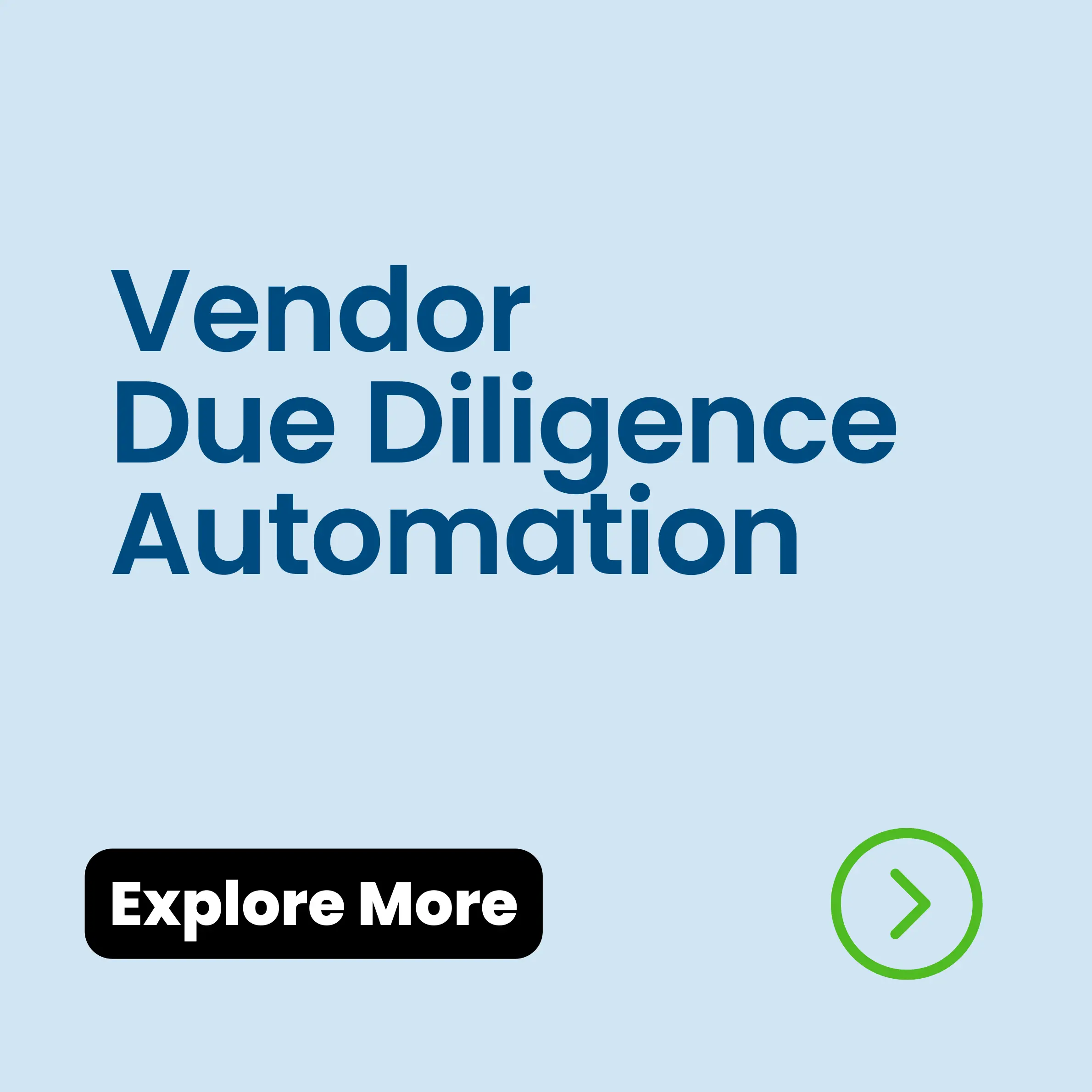 Vendor Due Diligence Automation