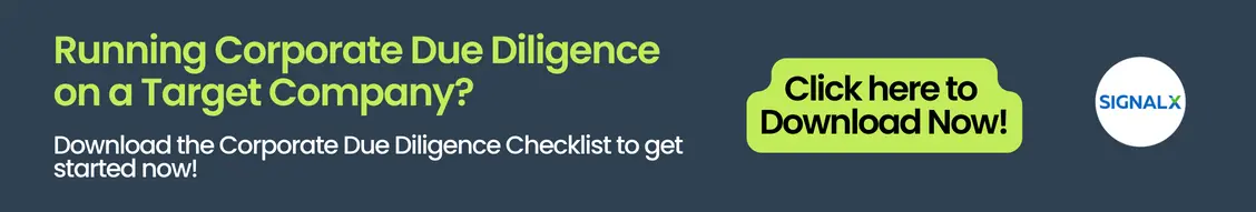 due diligence checklist due diligence checklist