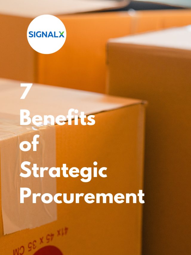 7 Benefits of Strategic Procurement