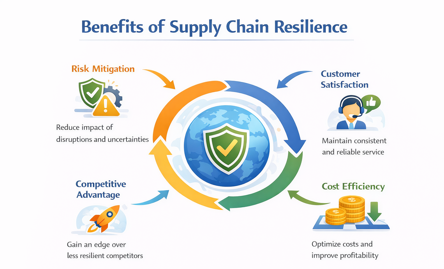 Benefits of supply chain resilience