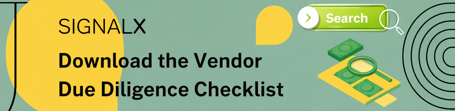 Vendor Due Diligence Checklist