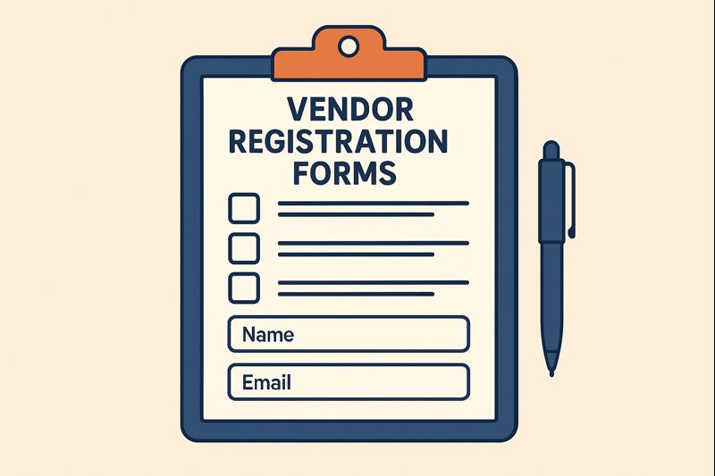 vendor registration form