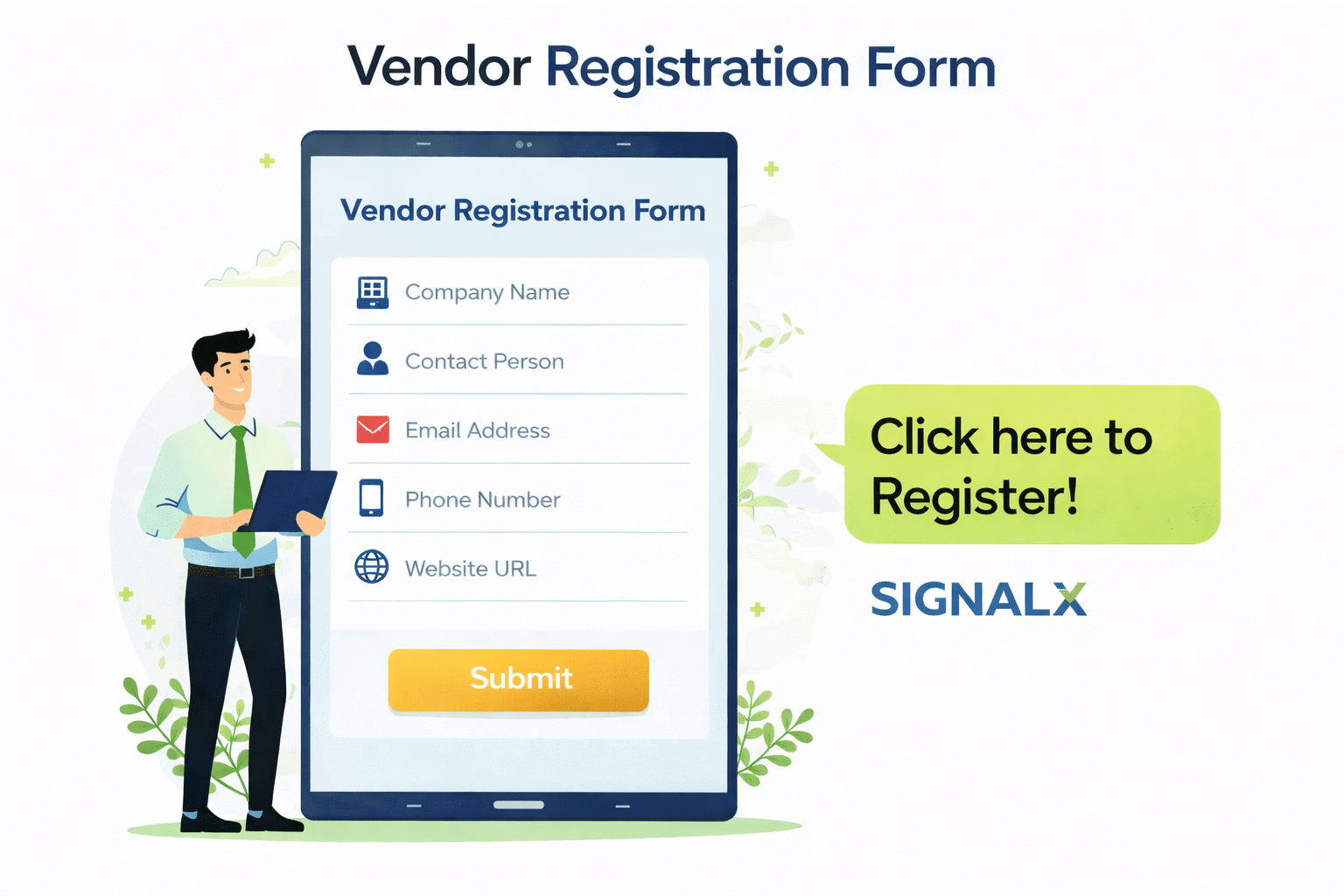 Vendor Registration Form Vendor Registration Form