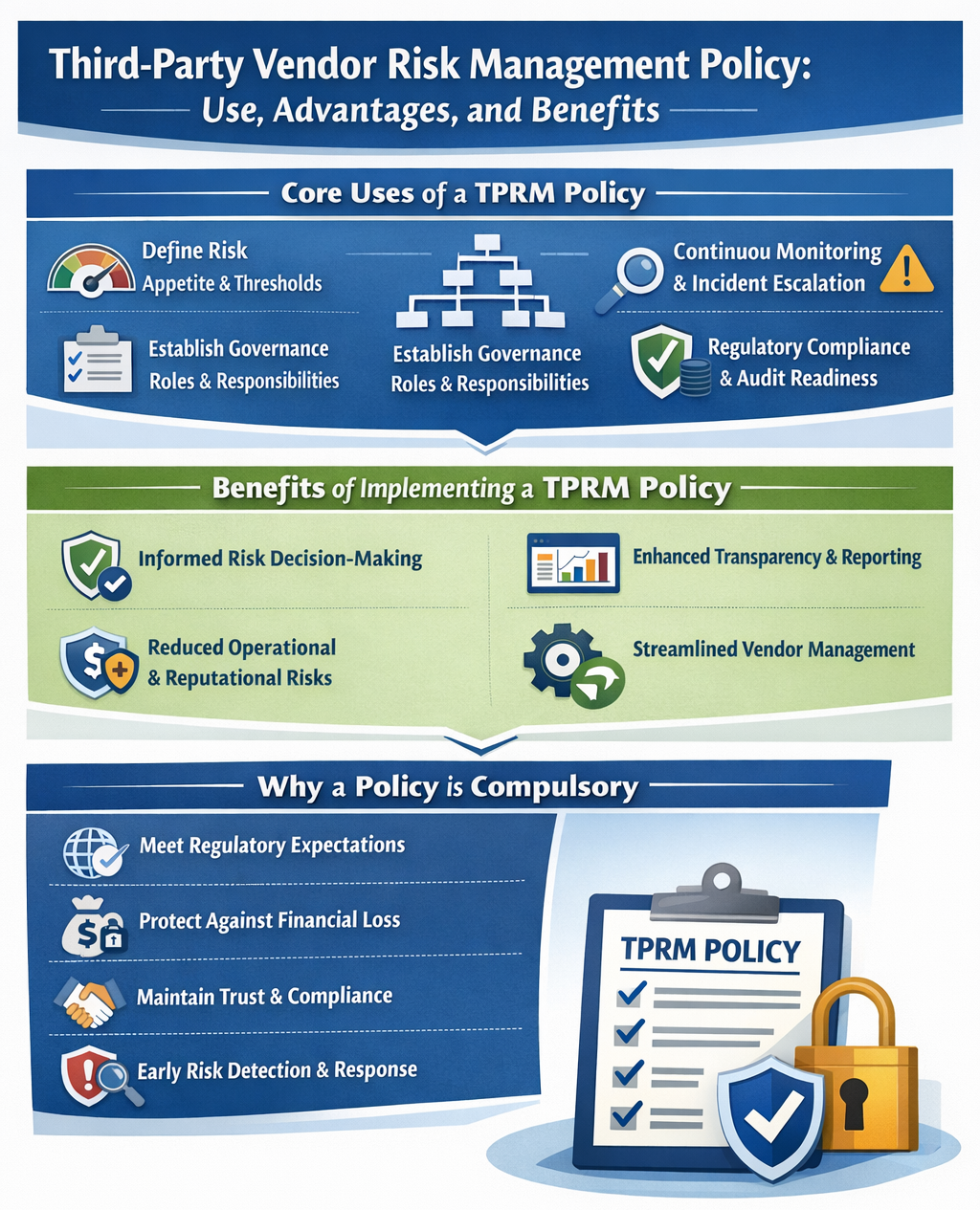 Third-Party Vendor Risk Management Policy: Use, Advantages, and Benefits