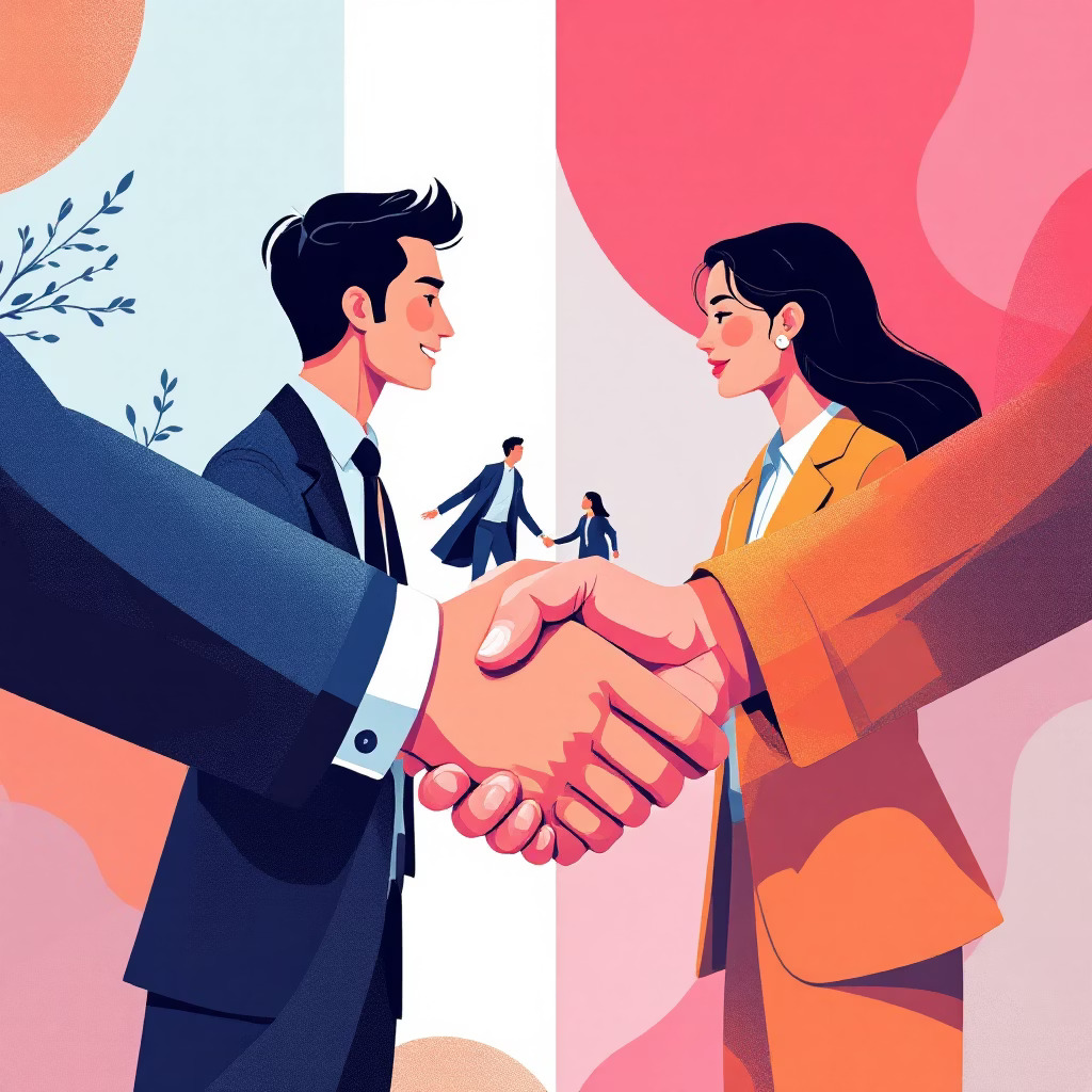 Strategic Partnership Illustration