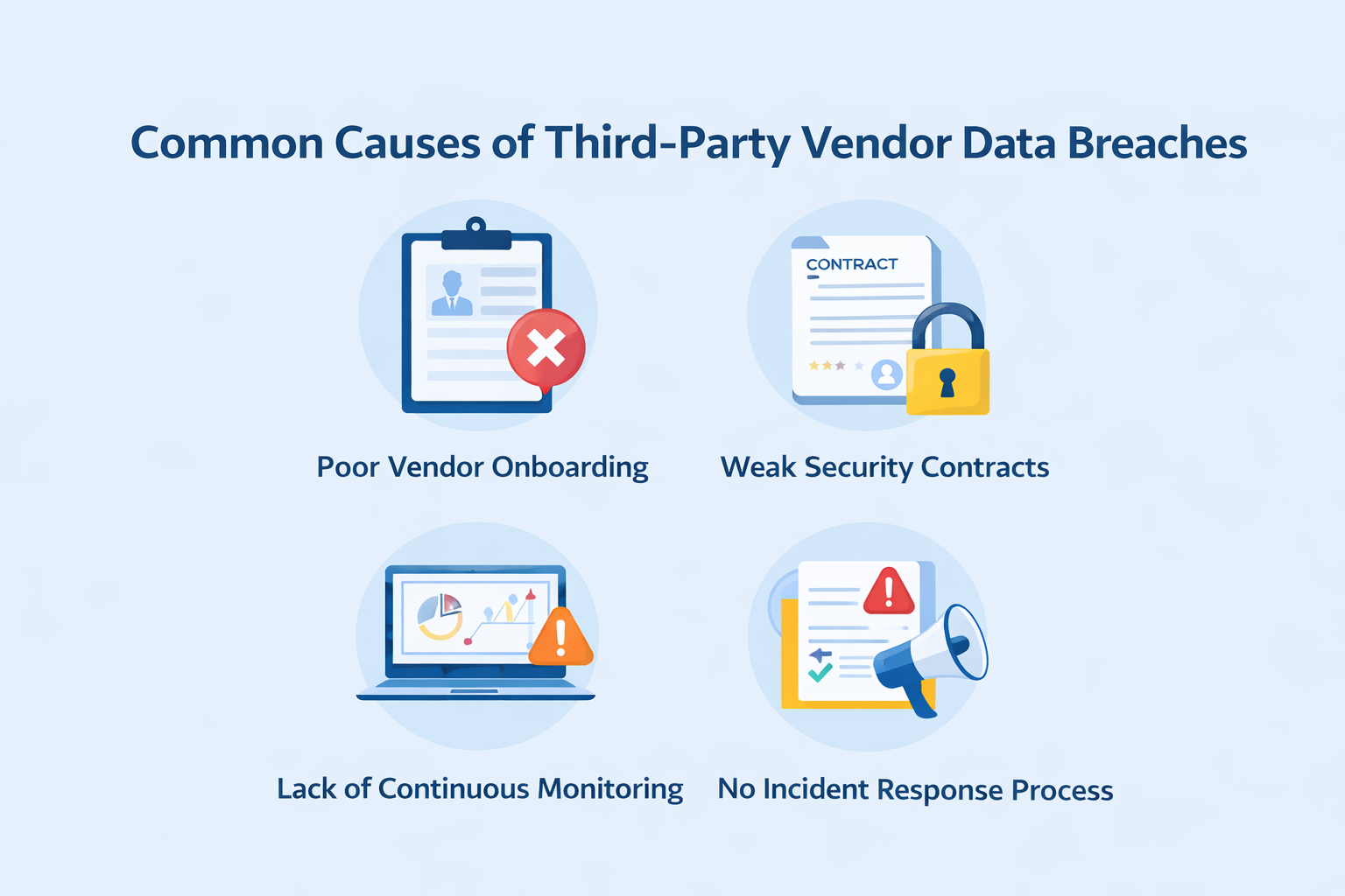 Common Causes of Third-Party Vendor Data Breaches