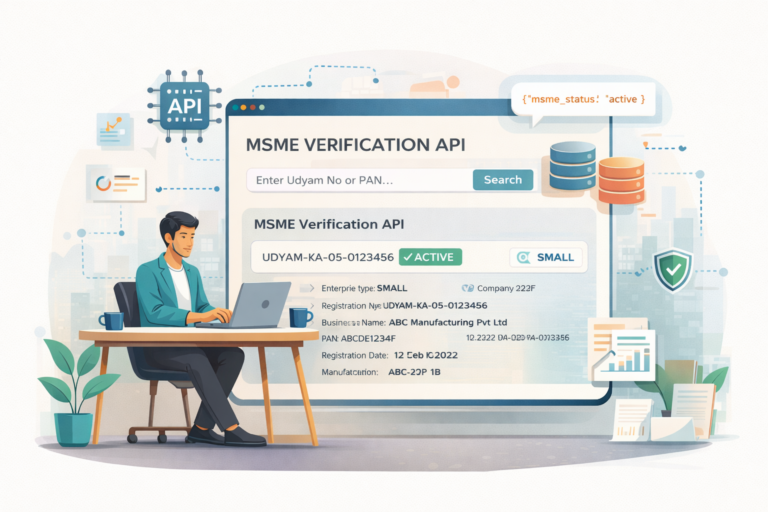 MSME Verification API - SignalX