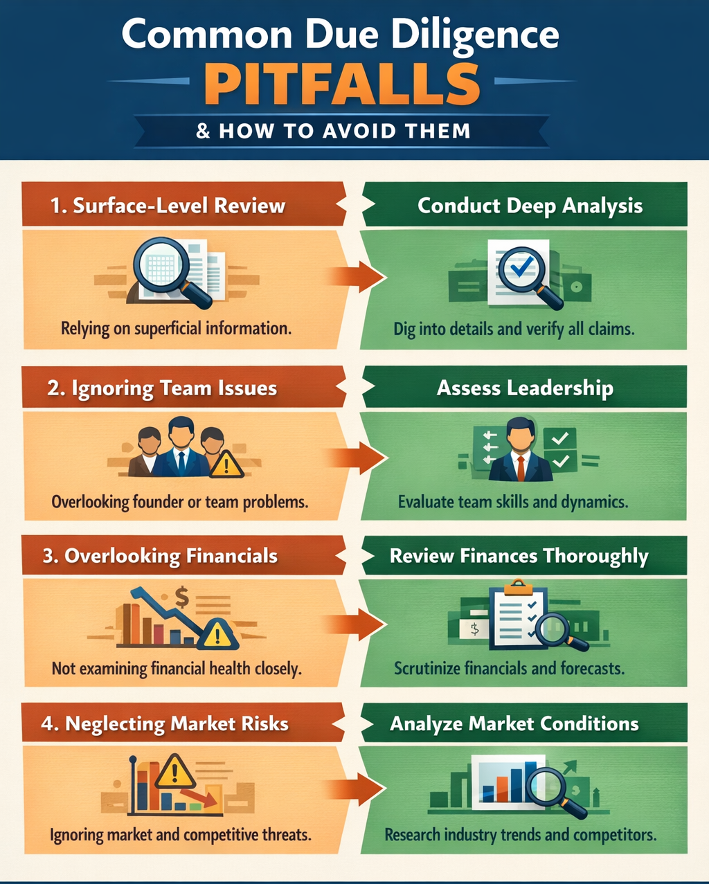 Common Due Diligence Pitfalls and How to Avoid Them
